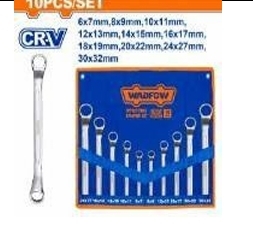 Bộ 10 cờ lê 2 đầu vòng