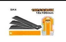 Bộ 10 lưỡi dao rọc giấy 18x100mm (đen)