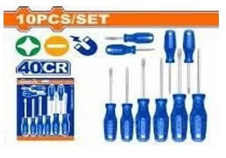 Bộ 10 tua vít dẹp & bake