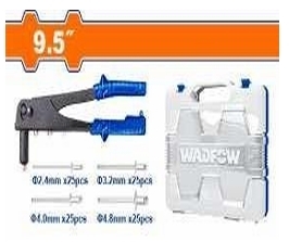 Bộ 101 chi tiết kìm rút rivet9.5" và đinh rút