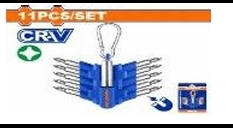 Bộ 11 mũi bắt vít từ