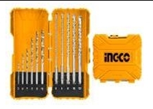 Bộ 11 mũi  khoan bê tông  đuôi trơn và  đuôi gài