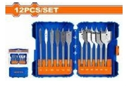 Bộ 12 mũi khoan gỗ đuôi dẹp