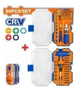 Bộ 2 hộp88 chi tiết bắt vít vàtay vặn