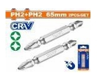 Bộ 2 Mũi bắt vít 2 đầu PH2+PH265mm