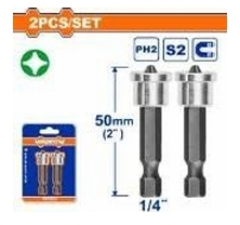 Bộ 2 Mũi vít bake nối dài PH2x50mm