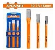 Bộ 3 mũi đục nguội 10,13,16mm