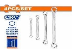 Bộ 4 cờ lê hai vòng miệng