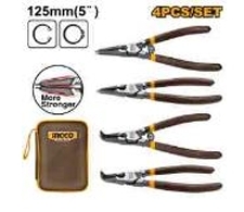 Bộ 4 kìm mở phe  vòng 5"/125mm