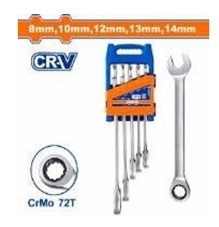 Bộ 5 Cờ lê vòng miệng tự động 8- 14mm