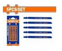 Bộ 5 lưỡi cưa lọng (cưa kim loại) 110mm, 21TPI