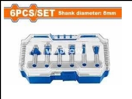 Bộ 6 mũi phay gỗ  6mm