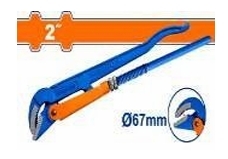 Cờ lê mở ống 45 độ hạng nặng Thụy Điển 2"