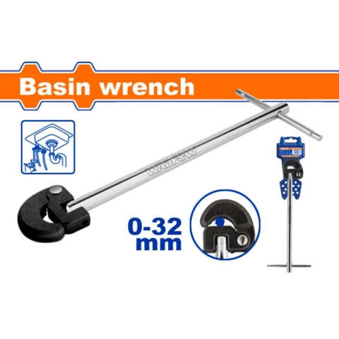 Cờ lê vặn ống nước góc hẹp ba chiều WBF1732 Wadfow