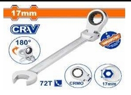 Cờ lê vòng miệng tự động lắc léo 17mm