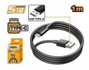 Dây cáp sạc  USB type-A  sang type-C 1M