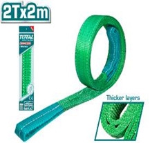 Dây cáp vải cẩu hàng xanh lá 2Tx2m THTWS0202