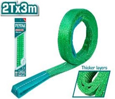 Dây cáp vải cẩu hàng xanh lá 2Tx3m THTWS0203