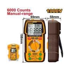 Đồng hồ vạn năng kỹ thuật số 1000V 6000 số đếm