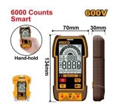 Đồng hồ vạn năng kỹ thuật số 600V 6000 số đếm thông minh