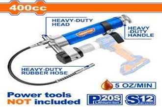 Dụng cụ bơm mỡ sử dụng máy khoan pin có giá đỡ 400cc WGG5540