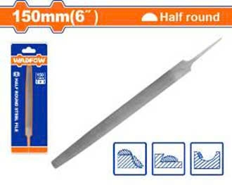 Giũa thép bán nguyệt 150mm(6") WFE1626