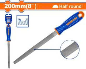 Giũa thép bán nguyệt  200mm(8") WFE7828