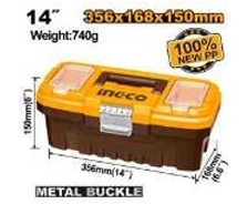 Hộp nhựa đựng  công cụ 14"  (khóa kim loại)