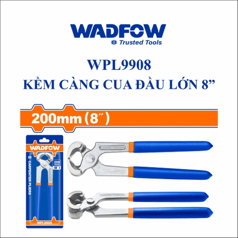 Kềm càng cua đầu lớn 8" wadfow WPL9908