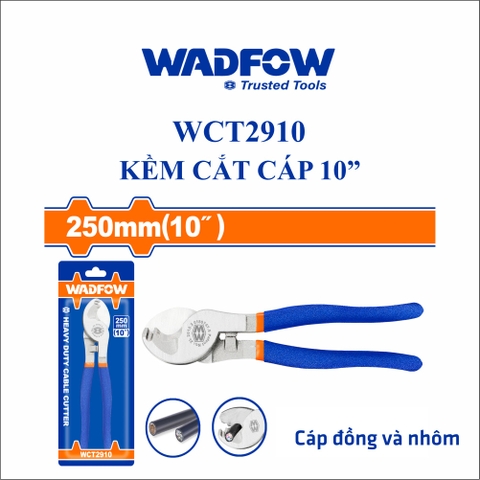 Kềm cắt cáp 10" wadfow WCT2910