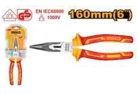 Kềm mũi nhọn  cách điện  6"/180mm