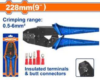 Kìm bấm cos 0.5-6mm² 228mm(9") WCP3609