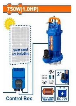 Máy bơm chìm năng lượng mặt trời (không bao gồm tấm năng lượng mặt trời) 750W(1.0HP)