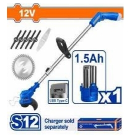 Máy cắt cỏ dùng pin 12V (không kèm dây & đầu sạc)