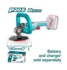 Máy đánh  bóng không  chổi than  dùng pin  20V (không  kèm pin sạc)