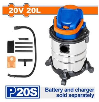 Máy hút bụi  dùng pin 20V 20L (không kèm  pin sạc) WQV1A20