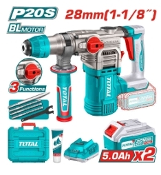 Máy khoan bê  tông không  chổi than  dùng pin  20V