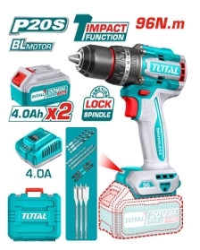 Máy khoan  búa không  chổi than  dùng pin 20V