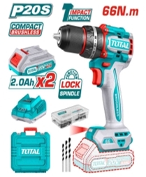 Máy khoan  búa không  chổi than  dùng pin  Lithium-Ion  20V