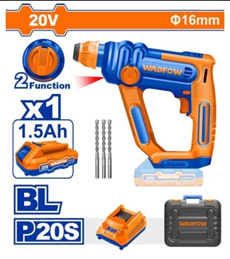 Máy khoan đục  bê tông dùng pin  20V-16mm WLM1B161