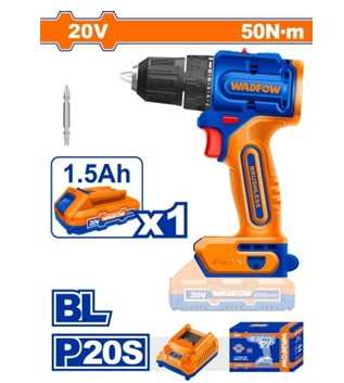 Máy khoan dùng  pin 20V (không  chổi than) WCDP5521