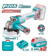 Máy mài góc  không chổi  than dùng pin  20V