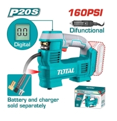 Máy nén khí  tự động dùng  pin 20V  (không kèm  pin & sạc)