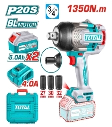 Máy siết  buloong  không chổi  than dùng pin  20V