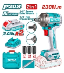 Máy siết vít &  buloong  không chổi  than dùng pin  20V