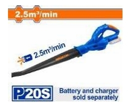 Máy thổi bụi dùng pin 20V-2.5m3/min (không kèm pin sạc)