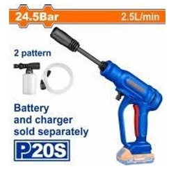 Máy xịt rửa dùng pin 20V (không kèm pin và sạc)