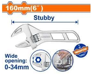 Mỏ lết 160mm(6") WAW7106