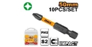 Mũi bắt vít  PH2x50mm (có  nam châm hít)