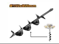 Mũi khoan đất  Φ150x800mm
